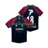 Camisola West Ham United LAMPARD 18 Iron Maiden Retro Homem Equipamento Primeiro 1999 Manga Curta